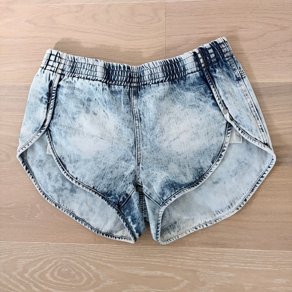 One Teaspoon Runner Elasticated Denim Shorts XL / 10